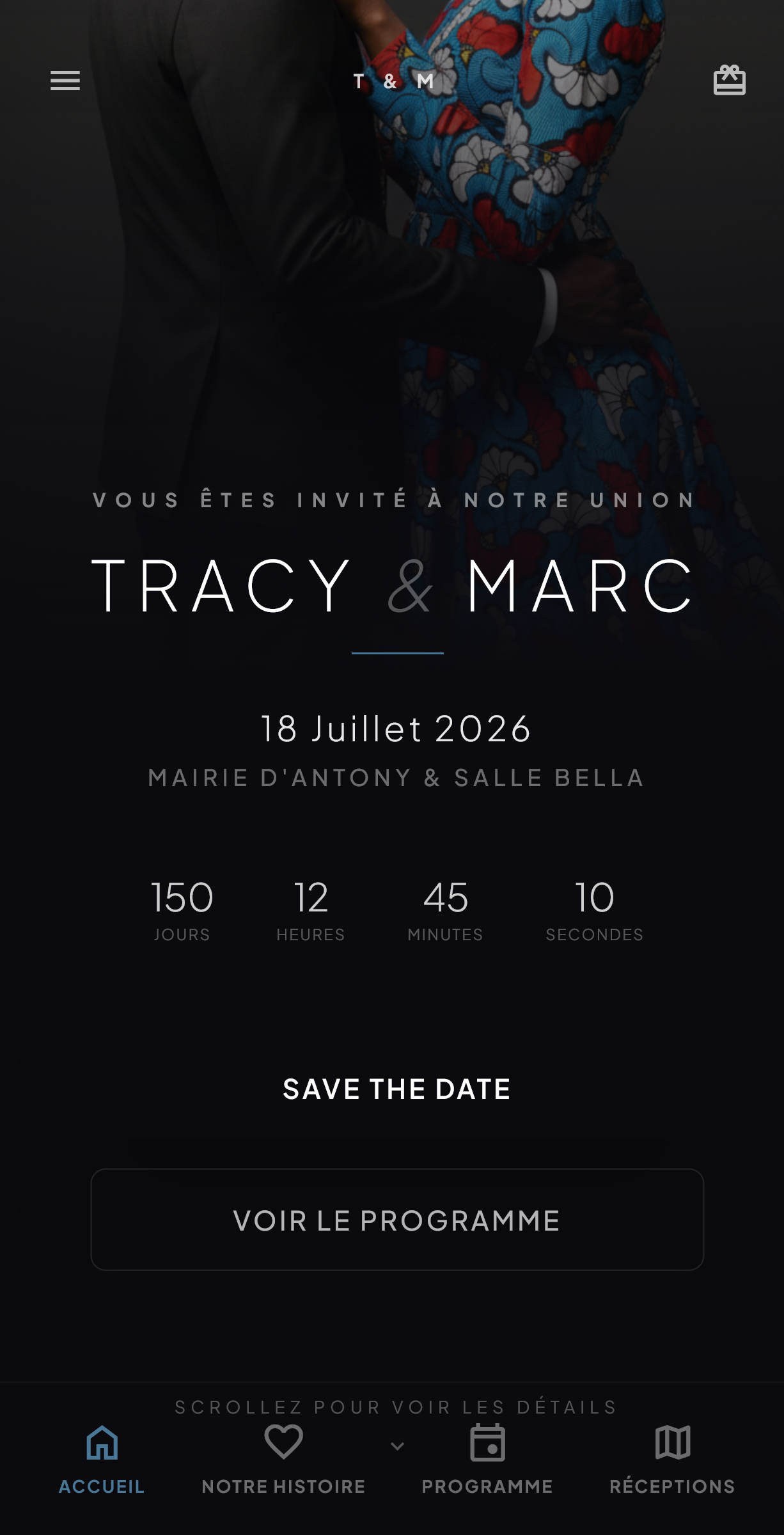 Elegant wedding theme